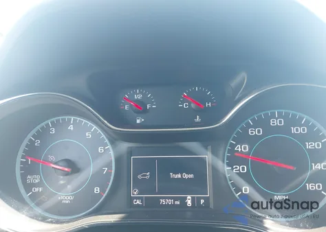 2017 Chevrolet Cruze Lt Auto из США, поврежденный, VIN 1G1BE5SM9H7195180